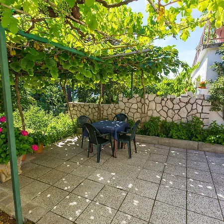 Hundefreundliches Nur 500 Meter Zum Mit Mediterraner Terrasse Apartament Crikvenica