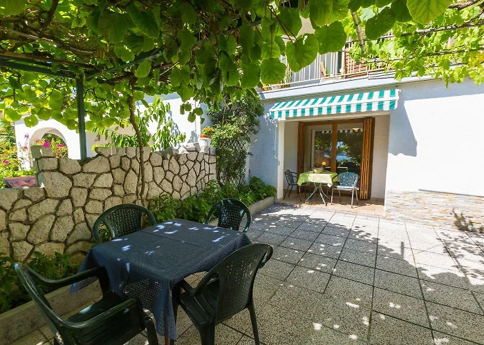 Apartamento Hundefreundliches Nur 500 Meter Zum Mit Mediterraner Terrasse